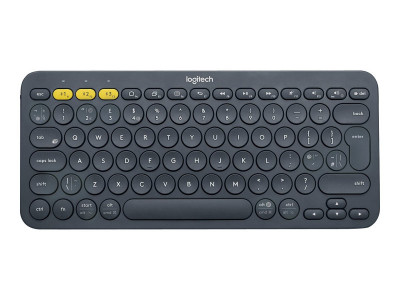 Logitech : K380 KEYBOARD DARK GREY MULTI-DEVICEBLUETOOTH(FRENCH) fr