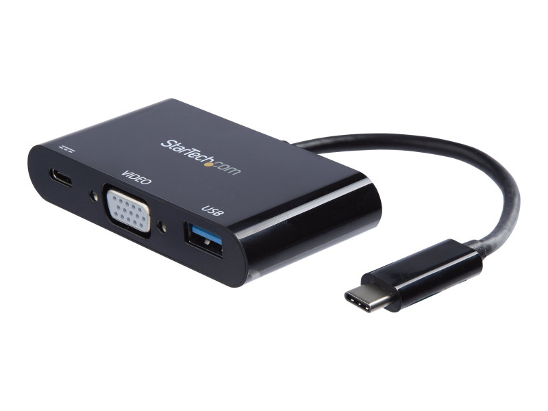 StarTech.com Adaptateur Multiport USB-C - Dock de voyage HDMI 4K 30Hz ou VGA