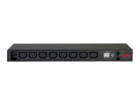 apc basic rack pdu unite de distribution d energie 0u 1u noir 12 sortie s  ca - bandeaux de prises electriques