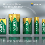 Pile batterie 9V / E Block Varta Power Accu Varta 56722 1x