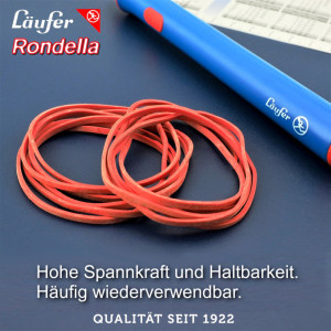 Läufer Bracelets élastiques RONDELLA dans un carton, 1.000 g