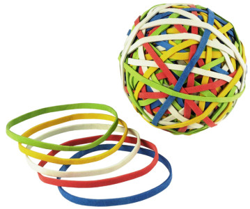 Läufer Bracelets élastiques RONDELLA Rubberball en sachet -