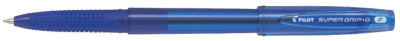 PILOT Stylo à bille SUPER GRIP G, avec capuchon, bleu