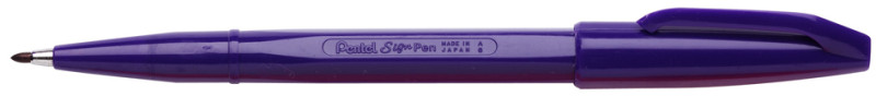 Stylo feutre Sign Pen S 520 - Rouge PENTEL ARTS S520-B