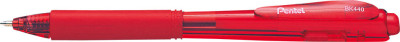 Pentel Stylo à bille rétractable WOW BK440, rouge