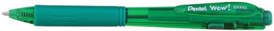 Pentel Stylo à bille rétractable WOW BK440, bleu