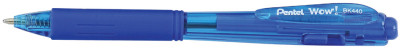 Pentel stylo à bille rétractable WOW BK440, violet