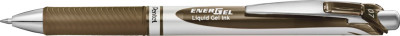 Pentel Stylo roller encre gel Energel BL77, marron