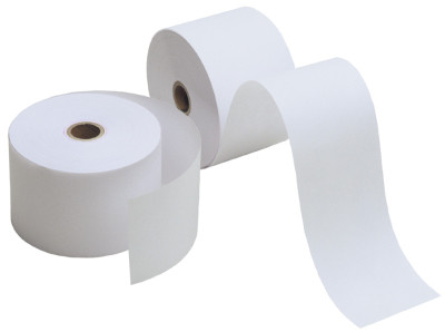 Kores rouleaux thermiques, 57mm x 61m x 12mm,sans bois,blanc