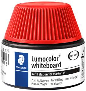 STAEDTLER Flacon-recharge 488 51 Lumocolor, noir