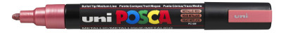 uni-ball Marqueur à pigment POSCA PC-5M, rouge métallique
