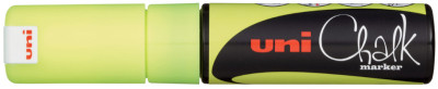 uni-ball marqueur craie Chalk PWE-8K, jaune fluo