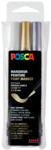 POSCA Marqueur à pigment POSCA PCF-350, étui de 3