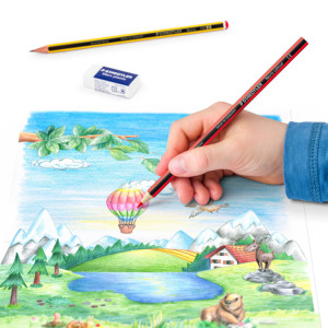 STAEDTLER Crayons de couleur Noris Club, kit promotionnel,