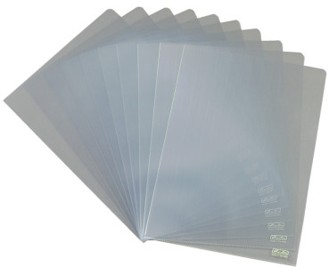 herlitz Pochette transparente, A4, PP, transparent, 0,09 mm,