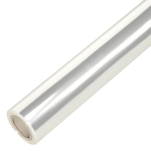 PAPSTAR Film transparent pour cadeau, 25 mu, sur rouleau,50m