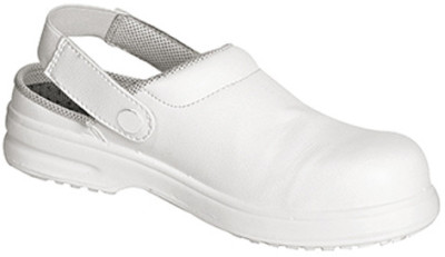 franz mensch Chaussure de sécurité Clog CLASSIC, blanc