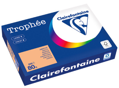 Clairalfa Papier Universel Trophée, A4, 80g, rouge groseille