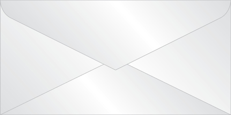 MAILmedia enveloppe DL, blanc transparent, sans fenêtre