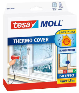 Tesa MOLL Thermo Cover film d'isolation, 1,7 m x 1,5 m