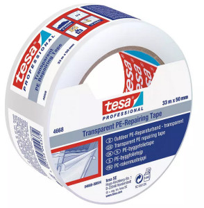 tesa Folienband 4668 MDPE, 50 mm x 33 m, transparent