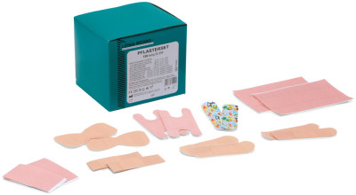 LEINA set de pansement 120 pièces, élastique/imperméable eau