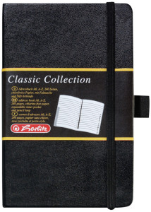 herlitz Carnet d'adresses Classic, A6, 240 feuilles