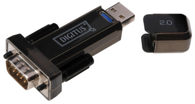 DIGITUS adaptateur USB 2.0 - RS232, 1MBit/sec., connecteur