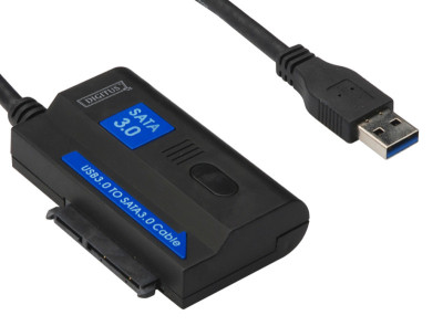 DIGITUS câble adaptateur USB 3.0 pour disque dur SATA III