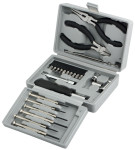 BRÜDER MANNESMANN Malette à outils, 122 pièces sur