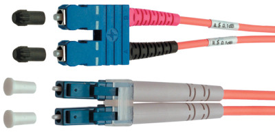 Telegärtner Câble à fibres optiques, LC-Duplex - SC-Duplex,