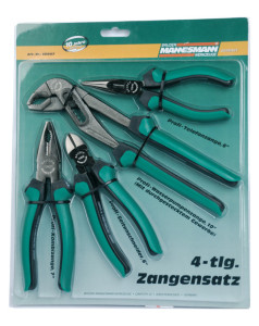 BRÜDER MANNESMANN Kit de pince, 4 pièces