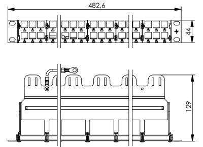 Telegärtner Support de module 19