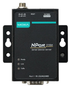 MOXA Serveur Serial Device, 1 port, RS-232, Nport-5110A