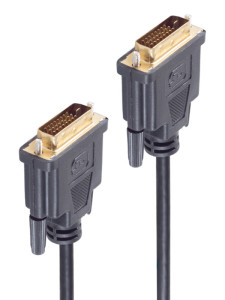 Cimefroides BASIC-S DVI Kabel, DVI-D 24 + 1 Stecker -