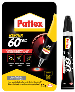Pattex Colle universelle 60 secondes, tube de 20 g