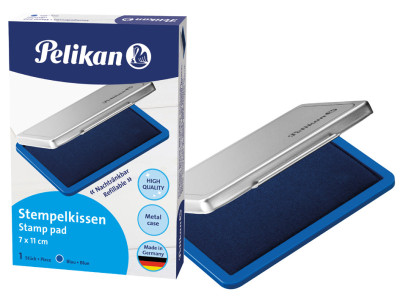 Pelikan Tampon encreur taille 2, (L)110 x (P)70 mm, bleu