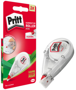 Pritt Roller de correction Mini, 4,2 mm x 7 m