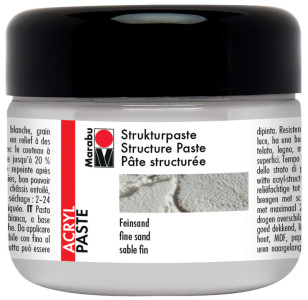 Marabu Pate structurée acrylique, 225 ml, sable grossier,