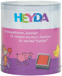 HEYDA Set de tampons encreurs 