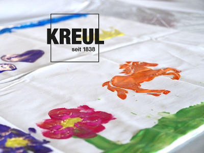 KREUL Peinture au doigt pour textile 