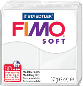 FIMO Pâte à modeler SOFT, à cuire, couleur de peau, 57 g