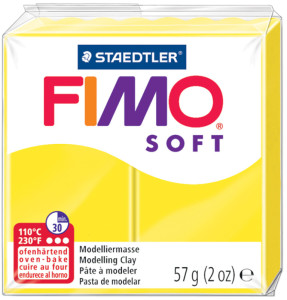 FIMO Pâte à modeler SOFT, à cuire, lavande, 57 g