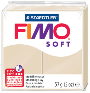 FIMO Pâte à modeler SOFT, à cuire, lavande, 57 g