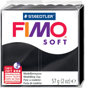 FIMO Pâte à modeler SOFT, à cuire, lavande, 57 g