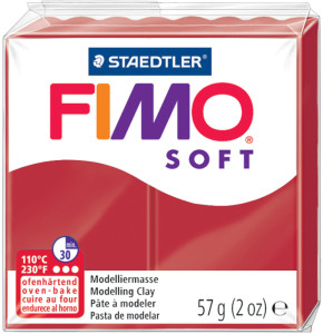 FIMO Pâte à modeler SOFT, à cuire, lavande, 57 g