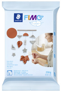 FIMO air LIGHT Pâte à modeler,durcissant à l'air,blanc,125 g