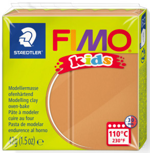 FIMO kids Pâte à modeler, à cuire au four, blanc, 42 g