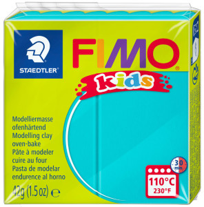 FIMO kids Pâte à modeler, à cuire au four, blanc, 42 g