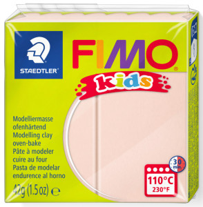 FIMO kids Pâte à modeler, à cuire au four, jaune, 42 g